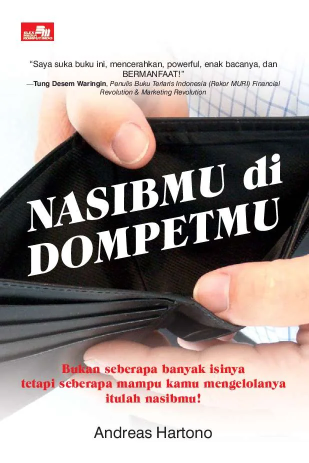 Sampul buku Nasibmu di Dompetmu karya Andreas Hartono