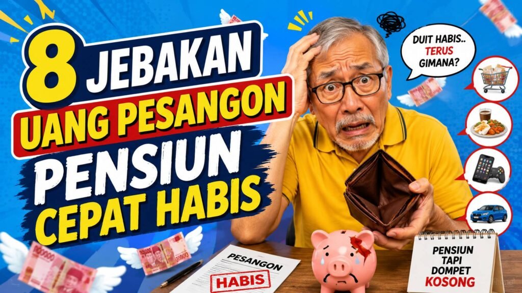 uang pesangon pensiun cepat habis
